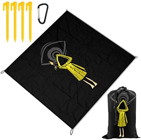 ピクニックマット リトルナイトメア ピクニックシート レジャーマット ピクニックパッド キャンプ マット 防水 折り畳み 収納簡単 持ち運び便利 四季適用 花見 海水浴 q キャンプ 遠足 花火大会 収納バッグ付き Teamdriven Us