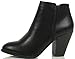 Cityclassified Women's Tevay Faux Leather Almond Toe Classic Boots