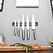 Diamond Magnetic Knife Holder Strip for Wall - Modern Diamond Design 13 inch-1 Pack-Enhanced Powerful Magnet Knife Rack Storage Display Home Organizer - by KITCHENDAO