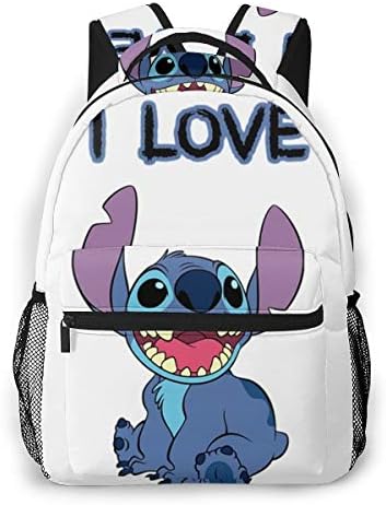 Lmijng スティッチ バックパック リュックサック リ ュック デイパック おしゃれ 旅行 大容量 レディース 高校生 防水 多機能 激安格安割引情報満載 収納バッグ 男女兼用 女の子 学生 男の子 メンズ