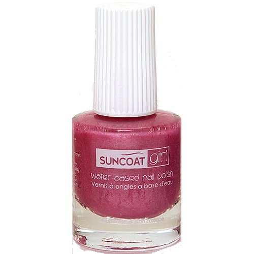 SUNCOAT PRODUCTS INC. Water-Based Peelable Nail Polish for Kids Apple Blossom