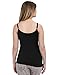 Kindred Bravely Simply Sublime Maternity & Nursing Tank with Built-in Bra (Black, Large)