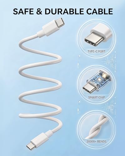 30 W USB C Charger Charging Cable [MFi Certified] for iPhone 14/13/12/11 Pro Max, Apple Quick Charger USB C Adapter Power Supply Plug with Lightning Cable 2 m for iPhone X/XR/XS/8/7, iPad Pro/Air/Mini