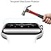 Apple Watch 38mm Smart Watch Tempered Glass Screen Protector,Wtbone 9H Hardness, Anti-Scratch, Anti-Fingerprint, Bubble Free[Only Covers the Flat Area]Screen Protector for Apple Watch 38mm [2-Pack]