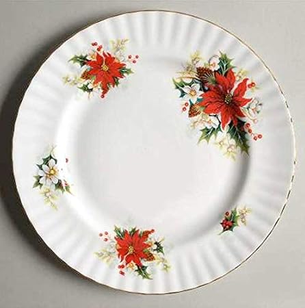 Stella Di Natale In Inglese.Royal Albert Piatto Da Portata Con Stella Di Natale Inglese Diametro 27 Cm Prodotto In Inghilterra Amazon It Casa E Cucina