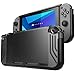Mumba case for Nintendo Switch, [Slimfit Series] Premium Slim Clear Hybrid Protective Case for Nintendo Switch 2017 release (Black)
