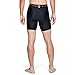 Under Armour 1289566 Men's HeatGear Armour Mid Compression Shorts, Black/Graphite, X-Large