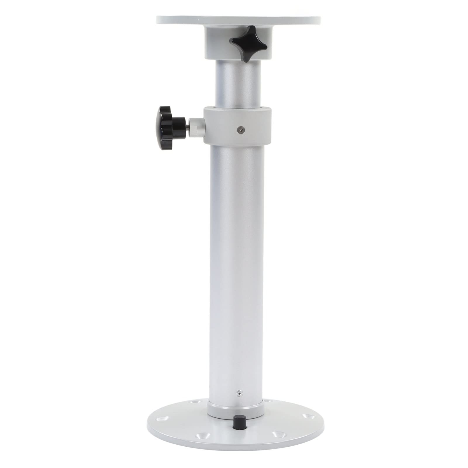 Table Pedestal Leg, Campervan Table Leg Base Stand 460 to 700mm Adjustable 360° Rotatable Table Pedestal Stand Detachable Table Base Leg for Rv Camper Caravan Boat Yacht Home