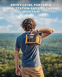 BALDR Portable Power Station 330W, 288Wh Emergency