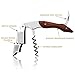 BESTBEING Wine Opener & Waiters Corkscrew-With a Comfortable Rosewood handle – Wine And Beer Bottle Opener For Bartenders, Waiters, –With A Wine Key Foil Cutter