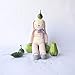 Blabla Fleur The Bunny Mini Plush Doll - Knit Stuffed Animal for Kids. Cute, Cuddly & Soft Cotton Toy. Perfect, Forever Cherished. Eco-Friendly. Certified Safe & Non-Toxic.
