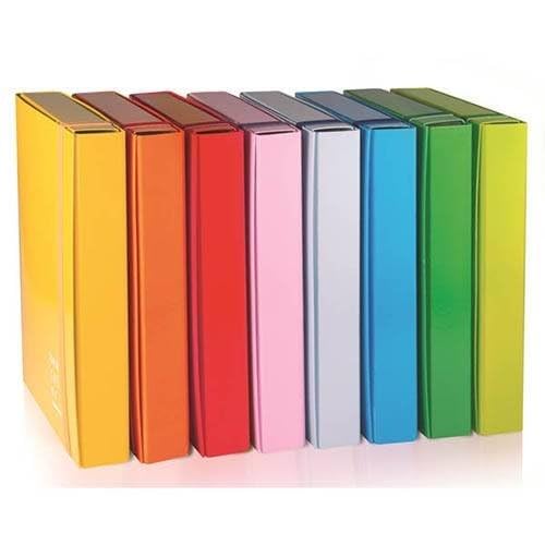 BREFIOCART New Color Red Folder – Folders (Red, Portrait, 250 mm, 100 mm, 350 mm)