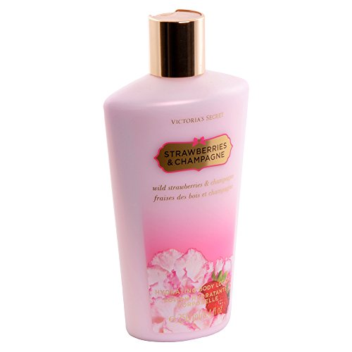 Victoria's Secret Body Lotion for Women, Strawberries and Champagne, 8.4 Ounce