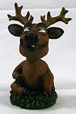Mini Bobble Head Deer by Swibco