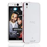 HTC Desire EYE Case - Fosmon [DURA FROST] Smooth Durable & Flexible SLIM-Fit Cover for HTC Desire EYE (Clear)