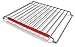 Silicone Oven Rack Guards -2 Pack - Oven Shelf Rack Edge Liner Cover - Clip to Fit Over Oven Rack Edge to Prevent Burns - Heat Resistant Food Grade Durable up to 400 Degrees. By Perfect Life Ideas