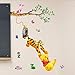 xiaoyanzi99 Removable Vinyl Wall Sticker Mural Decal Art Winnie The Pooh Swinging Wall Decal