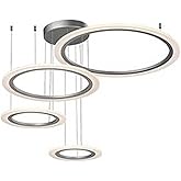 ET2 Saturn II-332W 4 LED Pendant-35.5 Inches Wide by 12.5 inches high