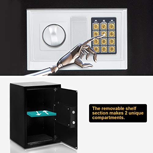 image for Best Security Safe Box,Lock Box Electronic Safe Box,Combination Securi