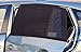 OxGord Back Window Car Sun Shade for Baby (Pack of 2) Universal Fit Air Mesh Screen Sunshade Cover fits Most Cars & SUVs