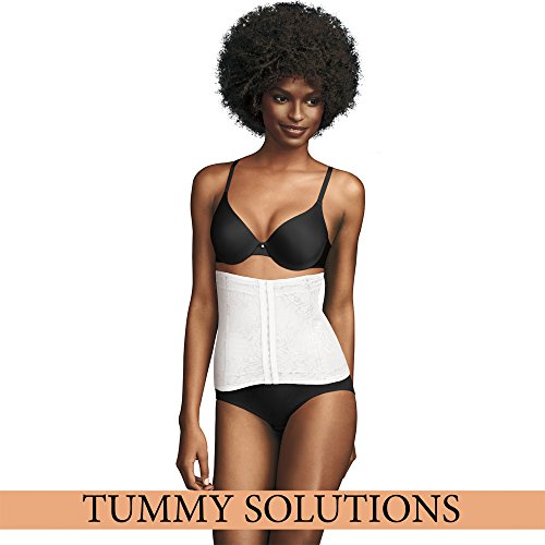 Maidenform womens Nipper Ultra Firm Control Trainer waist shapewear, White, XX-Large US - Thumbnail 5