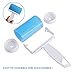 WOWGO Lint Roller, 2nd Version Resuable Pet Hair Remover, Lint Roller Cleaner for Clothes, Animal Hairs, Car Seats (1 Large 2 Mini)