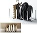 Kitchen Pot Lid Plate Holder Rack Stainless Steel , 6 Sectional , Adjustable Length Accordion Style , Can Be Extended to 24
