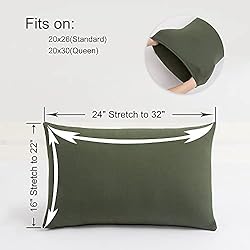 2-Pack Stretch Pillow Cases - Jersey Knit