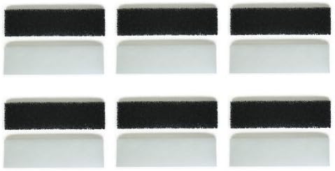 LTWHOME Compatible Filter Media Pack Suitable For Interpet Fish Pod Moon 19 Filter (Pack of 12)