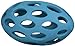 JW Pet Hol-ee Football Dog Toy Puzzle Ball, Natural Rubber, Large (9 Inch Length), Colors May Vary