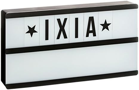 D,casa - Caja de luz Lightbox Negro con 2 líneas Letras Incluido: Amazon.es: Hogar
