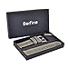 Gray 24mm Genuine Leather Wristwatch Watch Band Oil Tan Vintage Watchband for Men with Stainless Buckle