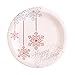 Christmas Disposable Dinnerware for 40 Guests, 280 Pieces Set of Paper Plates, Cups, Napkins, Plastic Forks and Knives (Party Pack For 40)