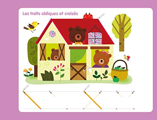 Les livres-ardoises - Mes premiers graphismes: Avec 1 feutre effaçable 2 couleurs - Image 5