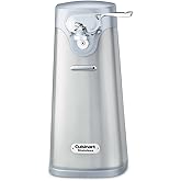 Cuisinart SCO-60 Deluxe Electric Can Opener, Quality-Engineered Motor System Allows you to Open Any Size Can, Stainless Steel