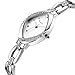 Women's Luxury Rhinestone Watchcase Silver Steel Watch Kw6010s