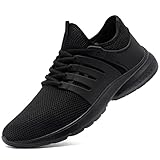 DYKHMILY Steel Toe Sneakers for Women Waterproof
