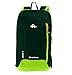 QUECHUA Kids Outdoor Travel Backpack For Hiking Camping Children Cute Hiking Daypack Colorful School Bags Patchwork Bookbags Mini Small Back Packs Rucksack 10L (Green)