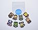 Exclusive Marvel Refrigerator Magnets Set-BeAwesome Avengers Fridge Magnets-Comics magnets-Marvel Legends Group Set of 8 Magnets-Kitchen and Home Decor