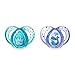 Tommee Tippee Every Day Pacifiers, Symmetrical Design, BPA-Free Silicone Binkies, 6-18m, 2-Count