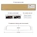 VIPMOTOZ Third Brake Light Stop Lamp Seal Gasket For 2014-2018 Chevy Silverado GMC Sierra 1500 2500HD 3500HD Pickup Truck Upgrade 4mm Thickness Seal Replacement Foam Double Side Ultra Strong Adhesive