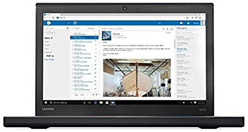 Lenovo ThinkPad X270 12.5″ Business Laptop Computer Intel Core i5-6300U Up to 3.0GHz 8GB DDR4 RAM 256GB PCIE SSD Intel HD Graphics 520 Bluetooth 4.1 802.11ac WiFi USB-C HDMI Windows 10 Professional