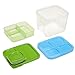 Rubbermaid Green Salad Container Kit, 5.2 Cup Capacity, BPA-Free