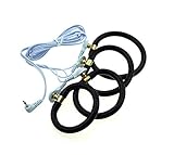 Male Enlarge Massager-Electric Shock Therapy P-ěnìs Ring Time Delay Silicone Cõ'C-k R-îng For P-ěnìs En-larg-ement Adult Men
