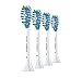 Philips Sonicare AdaptiveClean White Brush Heads - 4 Pack (Recommended for DiamondClean & FlexCare Platinum)
