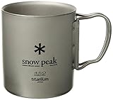 Snow Peak Titanium Double Wall Cup 450