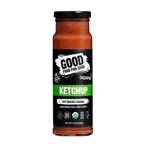 GOOD FOOD FOR GOOD ORGANIC KETCHUP STYLE SAUCE, 9.5 OZ