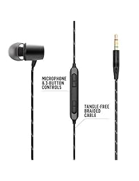 Casa de Marley auriculares de aluminio 100 Negro