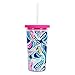 Lilly Pulitzer Tumbler with Straw Ocean Jewels