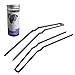 Professional Ballet U Shaped Hair-Pins ROCST Black for Woman Girl Buns 3 inch 12 Pack(Black)